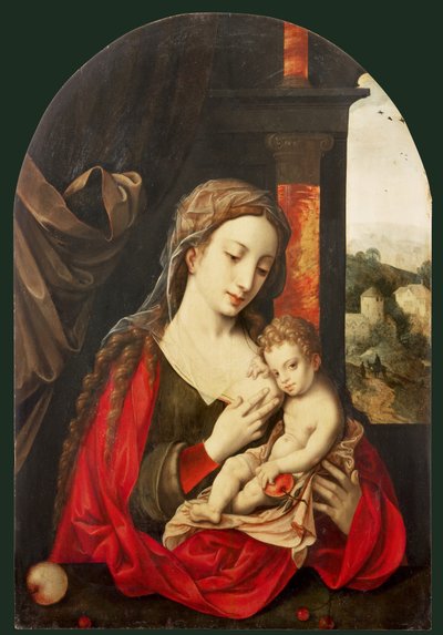 Madonna and Child by Unbekannt Unbekannt